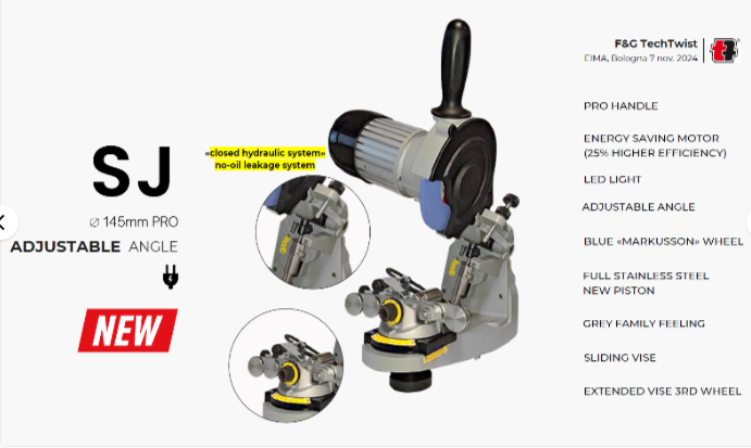 New! Tecomec Super Jolly EVO Hydraulic Chain Grinder Compare to