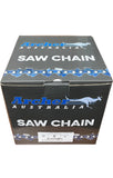 Archer Chainsaw Chain 100ft Roll 3/8LP (low-profile) .050 gauge Semi-Chisel replaces Oregon 91