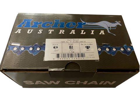 25ft Roll .325 .063 FULL Chisel Skip-Tooth Chain saw Chain replaces 35LG