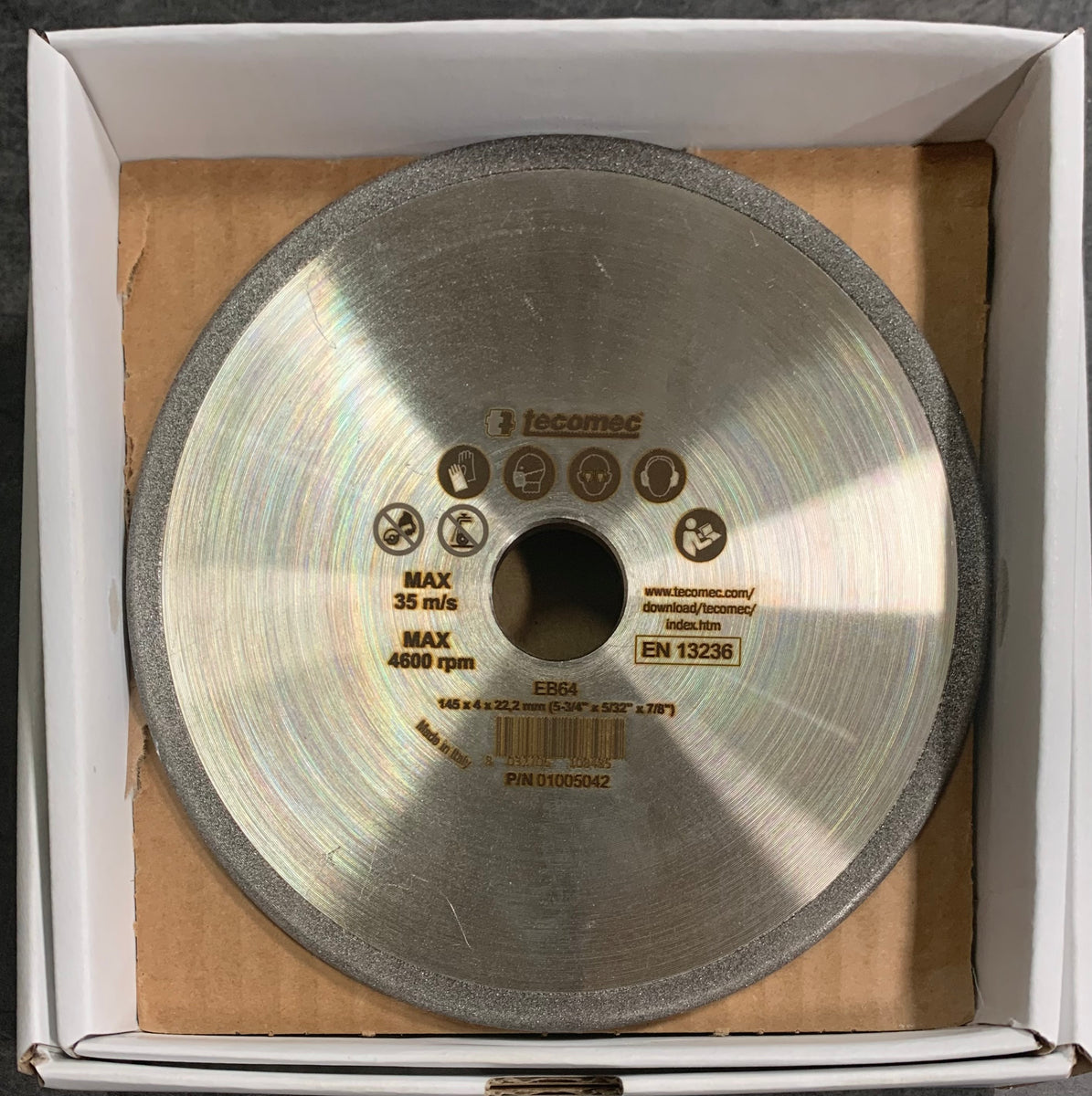 Diamond 5-3/4 x 3/16 Chainsaw Grinding Wheel