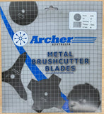 10" Archer Brushcutter Trimmer Brush Blade 80 TOOTH 1" Arbor or 20mm 1.8mm Thick