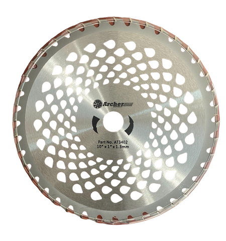 10" Archer 40th Tungsten Carbide Tipped Brush Cutter Blade