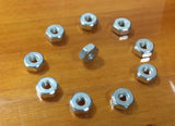 10 Chainsaw Guide Bar Nuts repl. Stihl 0000-955-0801 024 026 029 044 046 MS360