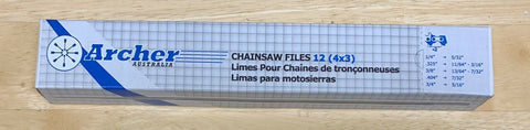 1 -12 pk 1 dozen 11/64" 4.5mm Archer chain saw round files for .325 Chisel chain