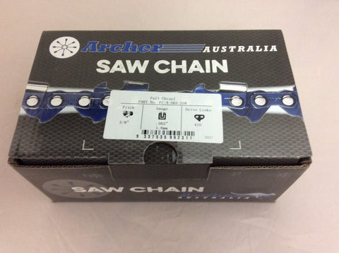 25ft Roll 3/8" .063 Chain saw Chain FULL CHISEL replaces 75LGX025U A3LM-25R