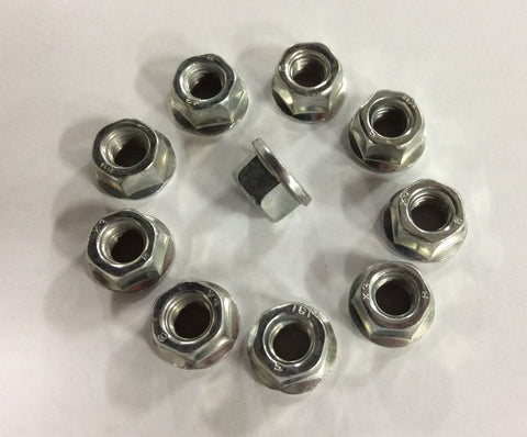 10 Pkg NEW Guide Bar Nuts 13mm replaces Husqvarna Jonsered Redmax Echo 503220001