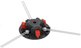 Tecomec Universal Mount Hybrid Fixed-Line and or Blade Trimmer Head