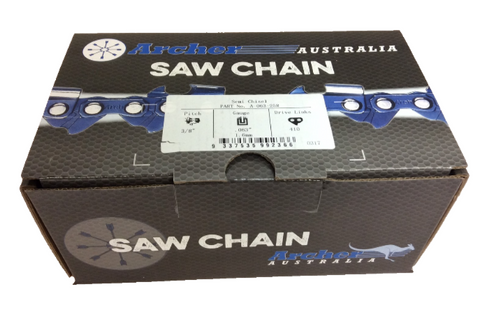25ft Roll 3/8" .063 Chain saw Chain Semi-Chisel replaces 75DG025U A3EP-25R 36RMC