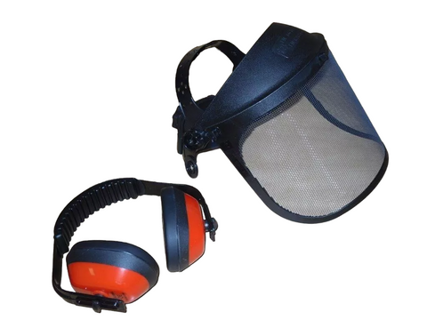 Tecomec Professional Shield Net Screen with Ear Protectors