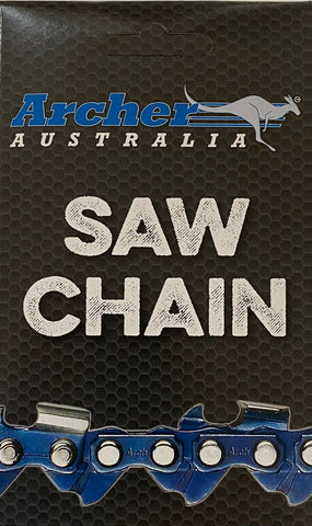 18" Archer Chainsaw Chain 3/8" .050 Gauge 68DL DRIVE FULL CHISEL SKIP-TOOTH