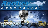 25ft Archer Roll Reel 3/8" pitch 050-gauge FULL CHISEL TITANIUM Chainsaw Chain