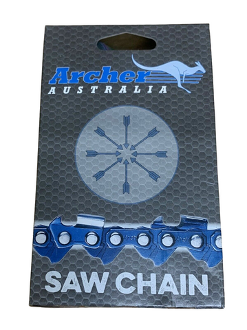 32" Archer Chainsaw Chain 3/8"-058-105DL FULL CHISEL SKIP-TOOTH .058 Gauge
