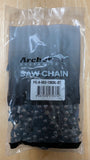 42" Archer Chainsaw Chain 3/8" pitch FULL CHISEL SKIP-TOOTH .063 Gauge 136DL