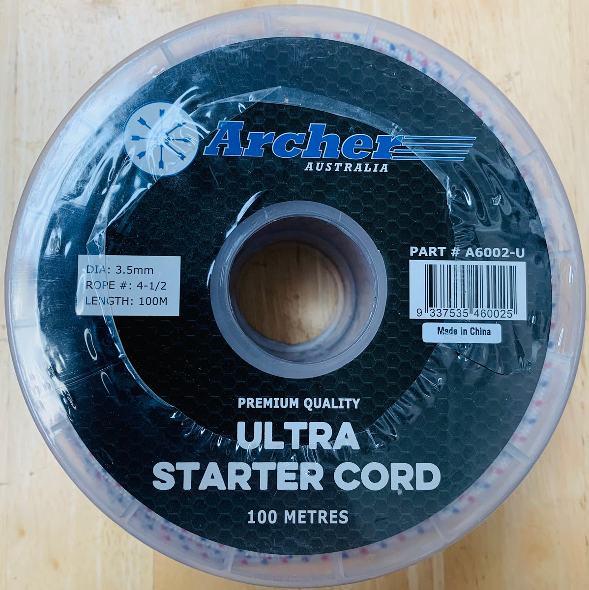 Starter Rope 100 meters #4-1/2 3.5mm 4.5 ULTRA PREMIUM CORD 100 meters ...