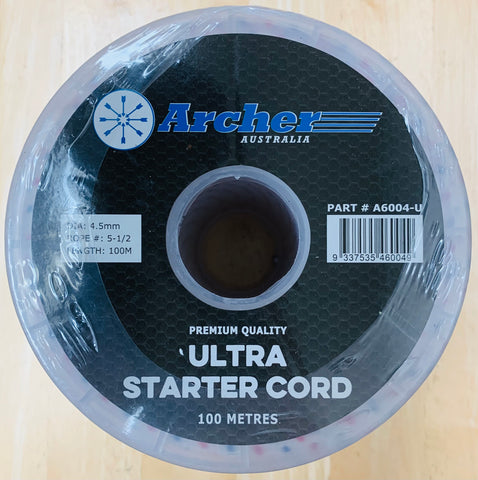 Starter Rope 100 meters #5-1/2 4.5mm ULTRA PREMIUM CORD 100 meters 328 Feet!