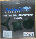 10" Archer BrushCutter Trimmer Grass Weed Blade 8 TOOTH 1" Arbor 20mm 1.8mm