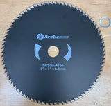 9" Archer Brushcutter Trimmer Brush Blade 80 TOOTH 1" Arbor or 20mm 1.8mm Thick