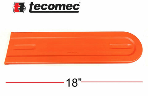 Tecomec Bar Cover 18" ORANGE Scabbard Chainsaw High Quality Made in Italy!