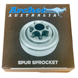 Archer Spur Sprocket 6-Tooth compatible with POULAN 3/8" Pitch P 25DA, SUPER 25DA, PRO 25