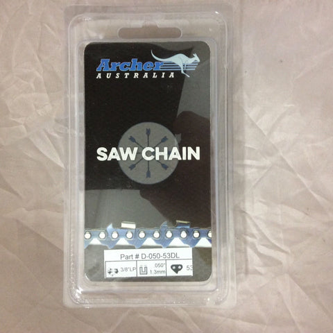 36" Archer Ripping Chainsaw Chain – 3/8" Pitch, .058 Gauge, 115DL, Replaces 73RD115G