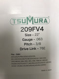 22" TsuMura Guide Bar 3/8-063-76DL Stihl 044 066 MS460 223RNDD025