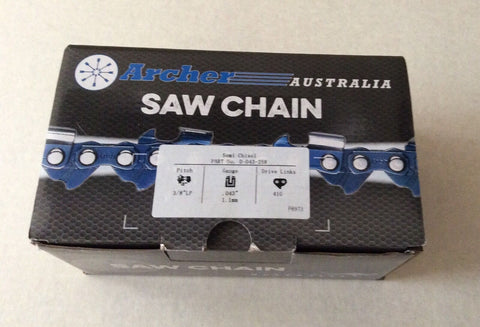25ft Archer Roll 3/8LP .043 Chain saw Chain replaces 90SG025U 90PX025U N4C-25R