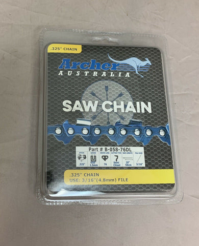 Aazon.co : Archer 22 Chainsaw Chain 3/8 .050 76DL Full Chisel Replaces 72LGX076G Aazon.co : Archer 22 Chainsaw Chain 3/8 .050 76DL Full Chisel Replaces 72LGX076G