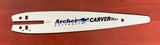 12" Archer Hard Tip Carving Guide Bar Universal Mount Echo Stihl Poulan