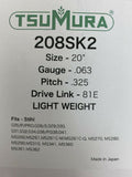 20" TsuMura Light-Weight Guide Bar .325-063-81DL Stihl 026 MS270 MS280 MS290