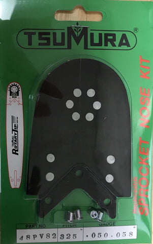 TsuMura Sprocket Nose Tip Kit 48PV82 .325 pitch .050 .058 gauge Total Super Bar
