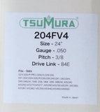 24" TsuMura Guide Bar 3/8-050-84DL repl. Stihl 044 066 MS360 Oregon 240RNDD025